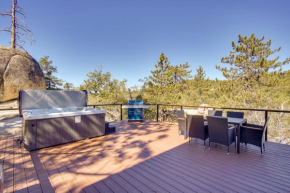 Running Springs Cabin with Spacious Deck and Hot Tub! Running Springs